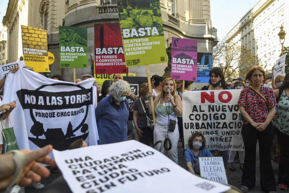 La Justicia Frena Las Torres En Parque Chacabuco Otra Buenos Aires